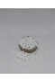 Off-White Patterned 2 cm Diameter Polyester Button 20 Pieces. - 3
