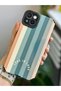 iPhone 14 Plus and 15 Plus Compatible Plated Design Printed Model Silicone Case - 2