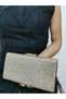 Beegi̇ Concept Women's Evening Dress Stone Gold Gold Chain Wedding Night Party Bag - 2