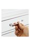 Gölcük Oval Furniture Kitchen Cabinet Drawer Cabinet Door Metal Handle Handle Handles Chrome 160 Mm. - 2