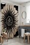 Bathroom Curtain, Zeus Patterned Shower Curtain in the Sun, Bathtub Curtain 175X200Cm - 2