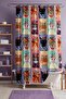 Bathroom Curtain, Flower Crown Cats Patterned Shower Curtain, Bathtub Curtain 175X200Cm
