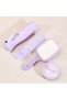 4-Piece Silicone Scalp Massager - Grooming Kit Professional or Home Use All Hair Types - 3