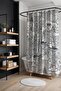 Bathroom Curtain, Sandals Pattern in the Wavy Sea Shower Curtain, Bathtub Curtain 175X200Cm - 2