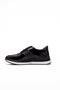 Nsr1001 Genuine Calfskin Men's Casual Sports Shoes Lace-Up Orthopedic Comfortable Sneaker Black White - 4