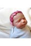 Handmade Baby Hair Band Bandana Pink Red Heart 2 Pack - 2