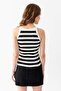 Striped Knitwear Tank Top 5615 - 5