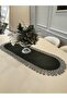 Jute, Runner, Placemat, Plate, Table Cloth, Coffee Table Cloth, Tricot Ranır, Lux Presentation - 7