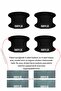 Tofaş Sparrow Inside Door Protection and Aesthetic Foil Set - Carbon Design, 4 Pieces - 3
