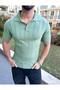 T-Shirt Breathable Darkesim Anti-Sweat Polo Collar Tshirt Slim Fit T-Shirt - 6