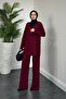 Burgundy Domenic String Suit Set