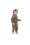 Baby Hooded Zippered Romper, 80% Organic Cotton & 20% Polyester, Baby and Newborn Series - Csyk - 3