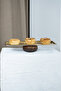 Wooden Leg Baton Gold Decorative 33 cm Pastry Cake Presentation/Serving Plate Stand - 3