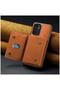 Samsung Galaxy A54 Compatible Case 2in1 Elite Class Leather Case with Wallet Brown - 4