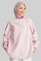 Pink Floral Print Blouse - 24Y3553