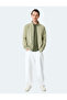 Regular Fit Cotton Blend Raster Long Sleeve Basic Zip-Up Sweatshirt - 2