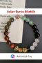 Leo Zodiac Bracelet - Certified - P. Quartz, Aventurine, Jasper, Onyx, Citrine, Sunstone - 5