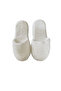 White Closed Toe - Thick Non-Slip Sole Maternity Slippers Towel Spa - 5