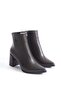 Kairobi Bitter Brown Color Thick Heel Pointed Toe Women's Boots - 2