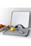 2-Piece Index Chopping Boards 34cm With Holder Grey Plastic+ TPR - 5