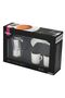 Coffee Maker 120ml Aluminium with 2-Piece Ceramic Cups With 2 Saucers Set - 6