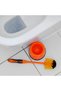 Toilet Plunger, Toilet Brush with Holder, RF2373| Non-Slip Gripped Long Handle Non-Slip - 4