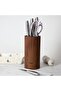Kitchen Knife Organizer 11x22cm, Round Shaped, Wood (Plastic) - 5