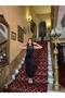 Black Glittery Shoulder and Waist Drawstring Slimfit Long New Year's Dress 4481 - 2