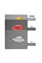 3 Piece Marble Colorued Cutting Board Set With Stand Grey 32cm - 4