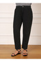 Ramrod Plus Size Black Lycra Mom Jean Trousers - 4