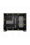 علبة 2500D AIRFLOW Mid-Tower ذات الحجرتين باللون الأسود - 4