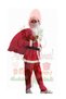 Velvet Santa Claus Costume Christmas Beard Hat Bag Furry Luxury Outfit for Adult - 5