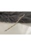 Silver Gold Detail Heart Steel Bracelet - 2