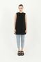 Women's Sleeveless Front Chiffon Detailed Tunic Underwear 1027000