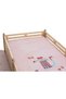 Organic Single Elastic Children's Sheet Set - Princess Cat Pattern - Qitty Of Queen Series - 4