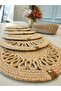 Jute, American Service Set, 6-Supla, 1-Bread Basket, Plate Base, Supla Set, Modern Lux Presentation - 6