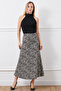 Leopard Printed Patterned Skirt