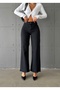 Women's Salaş Licra Black Jeans Pants - 3