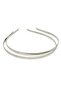 Silver Color, 3 mm Metal Crown, 6 Pieces - 2