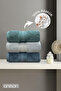 3-Piece Hand Towel Set 100% Cotton - 50X90 Cm, 100% Cotton, Spa and Hotel Towels