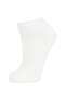 Women's Seamless 2-Piece Bamboo Booties Socks B6008Axns - 2