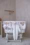 100% Cotton 5-Piece Newborn Set - Tiny Flowers / Pink - 2