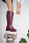 Karoline Guaranteed Flat Toe Side Zipper Heeled Women's Boots - 6
