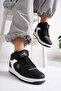 Black White Ankle Unisex Sneaker Sports Shoes