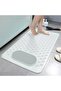 2 pieces suction cup non-slip bath and shower mat for shower cabin bathtub 36 x 69.5 cm a-162
