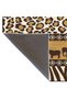 Animal Mixed Themed Frame Geometric Patterned Woven Base and Decorative Washable Carpet Miravip8548 - 5