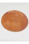 Decorative Authentic Handmade Round Pattern Copper Coaster 1/Piece - 3