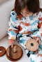 Girls Boys Children's 1.5-2 Tog Patterned Sleeping Bag - 2