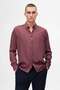 Slim Fit Bordo Gömlek