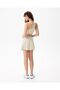Cream Ecovero™ Viscose High-Waist Ruffled Skort - 6